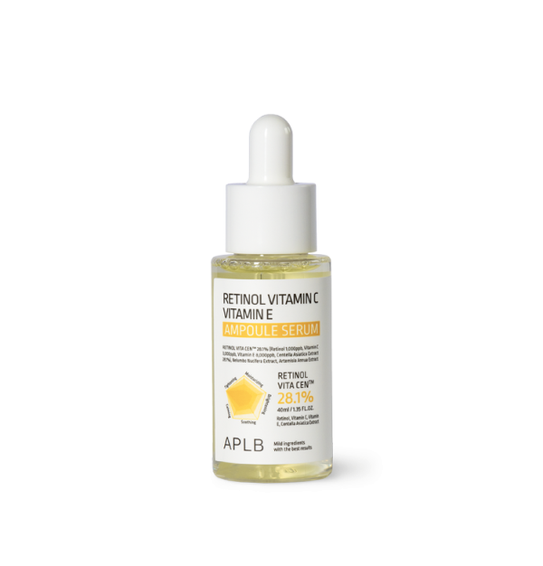 Aplb Retinol Vitamin C Vitamin E Ampoule Serum